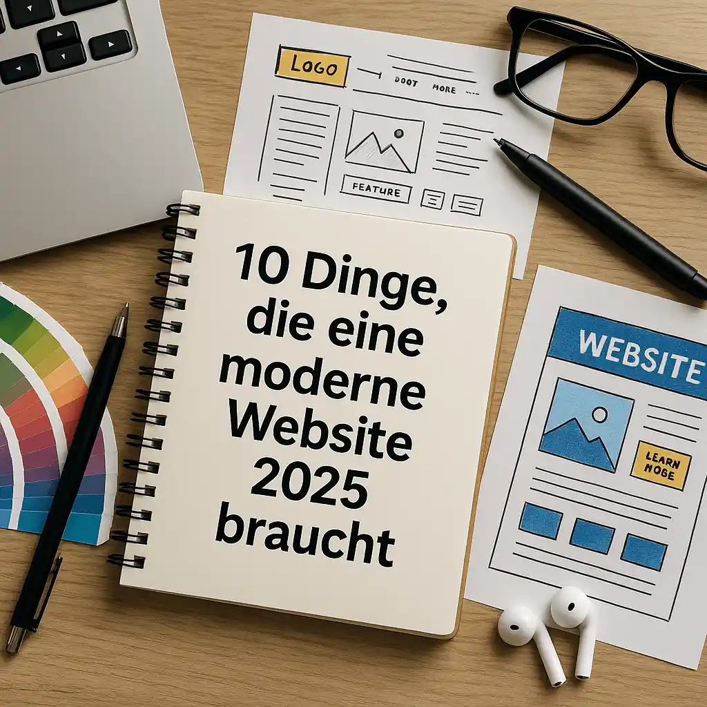 CraftCodex-Blog 10 Dinge, die eine moderne Website 2025 braucht